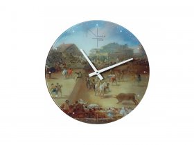 Часы интерьерные NT525 GOYA в Пушном - pushnoj.mebel-nsk.ru | фото