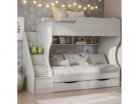 Кровать двухъярусная Каприз-22 КПР.22 в Пушном - pushnoj.mebel-nsk.ru | фото