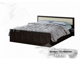 Кровать двуспальная 1,6м LIGHT Фиеста (BTS) в Пушном - pushnoj.mebel-nsk.ru | фото
