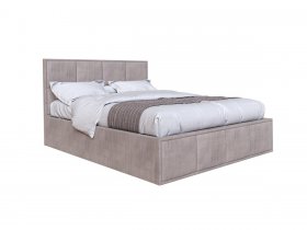 Кровать мягкая 1,6 Октавия стандарт, вар.2 в Пушном - pushnoj.mebel-nsk.ru | фото