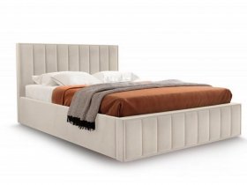 Кровать мягкая 1,8 Вена стандарт, вар.2 в Пушном - pushnoj.mebel-nsk.ru | фото