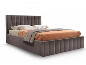 Кровать мягкая 1,8 Вена стандарт, вар.3 в Пушном - pushnoj.mebel-nsk.ru | фото