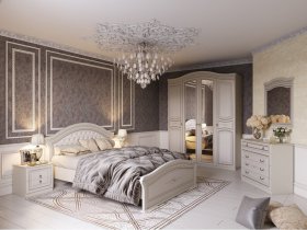 Модульная спальня Николь (Мебельград) в Пушном - pushnoj.mebel-nsk.ru | фото