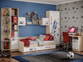 Модульная спальня Вега NEW Boy в Пушном - pushnoj.mebel-nsk.ru | фото