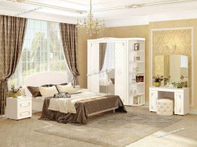 Модульная спальня Версаль (Витра) в Пушном - pushnoj.mebel-nsk.ru | фото
